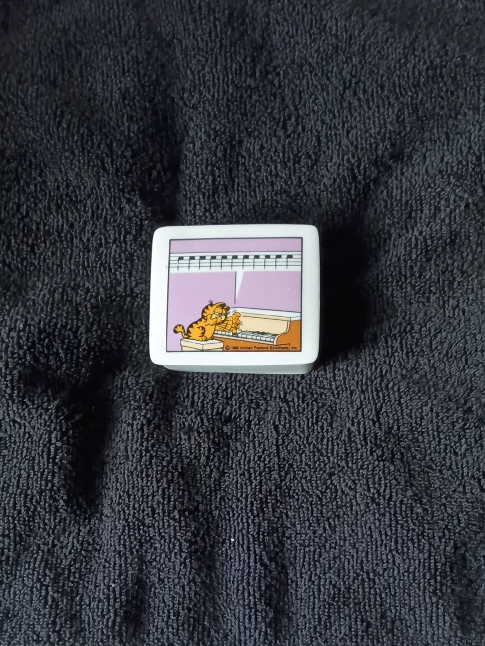 Vintage 1980 Garfield Trinket Box